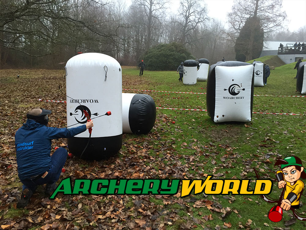 Spil archery tag / bowcombat til Blå mandag