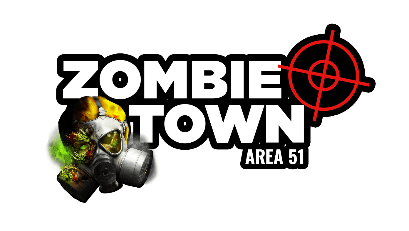 Zombie Town Logo til zombie jagt